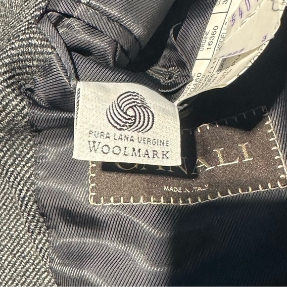 Canali Double Faced Overcoat 100% Wool - 54L - Picture 7 of 8